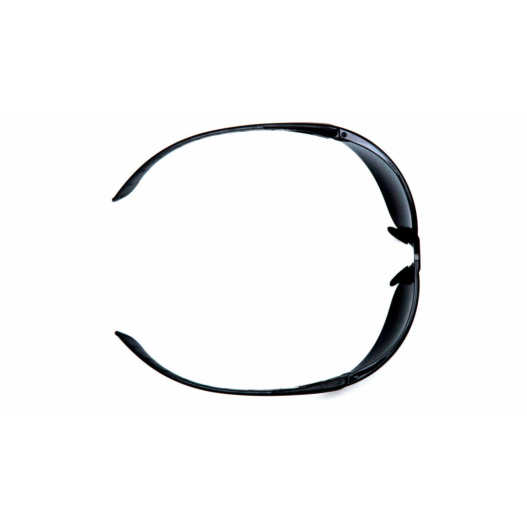 Pyramex SBG9610S Endeavor Plus Clear Lens with Black and Gray Temples
