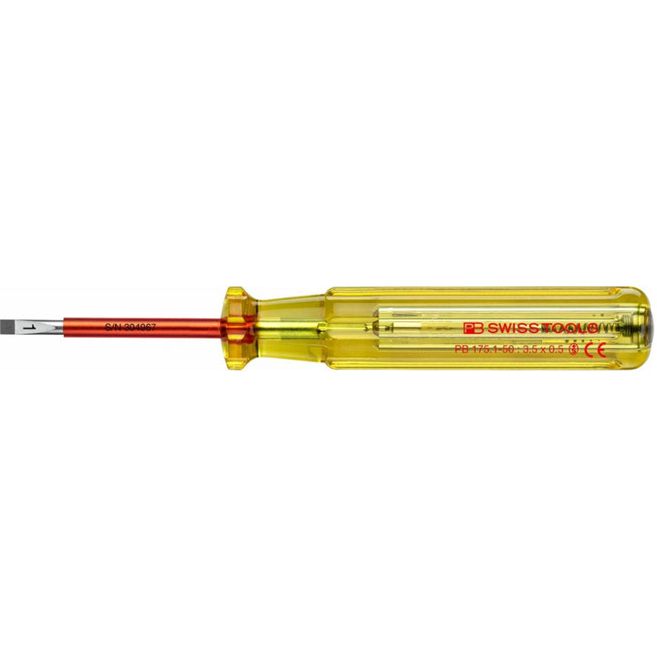 PB Swiss Tools PB 175.1-50 Voltage Tester, Skin Friendly 3.5 x 50 mm