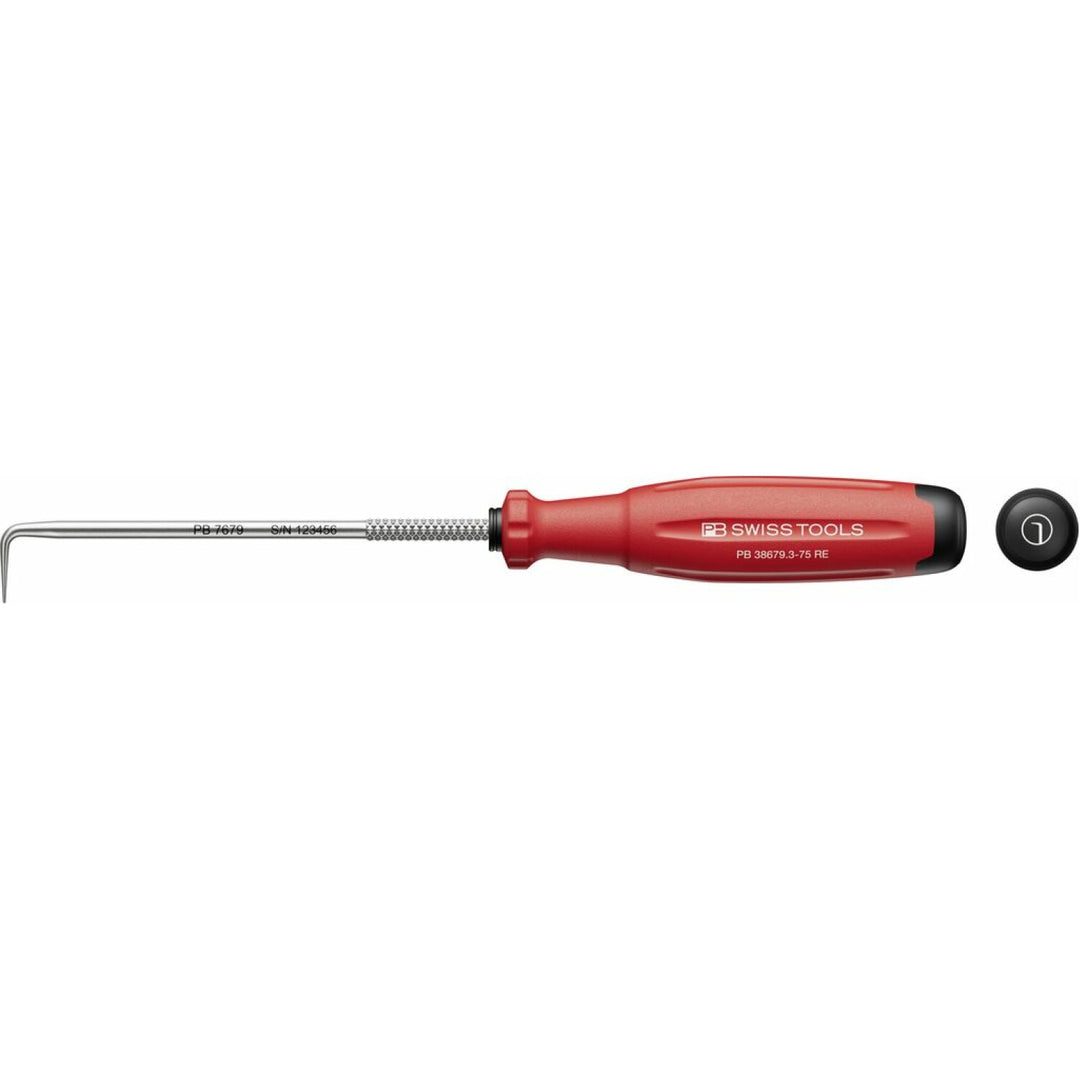 PB Swiss PB 38679.3-75 RE L-Tip PickTool, SwissGrip Evo Handle - 153mm Length
