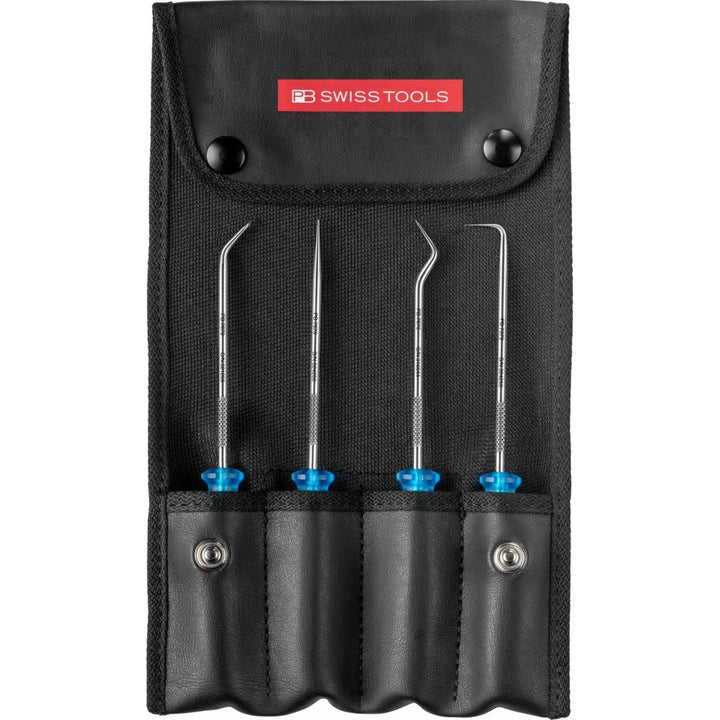 PB Swiss Tools PB 7681.Set PickTool with multicraft handle, 4-piece set