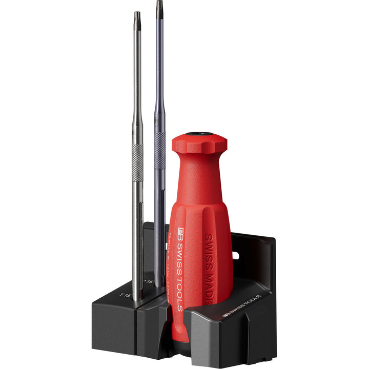 PB Swiss Tools PB 8314.A 3,0 Set MecaTorque Preset Torque Handle, Set In Holder