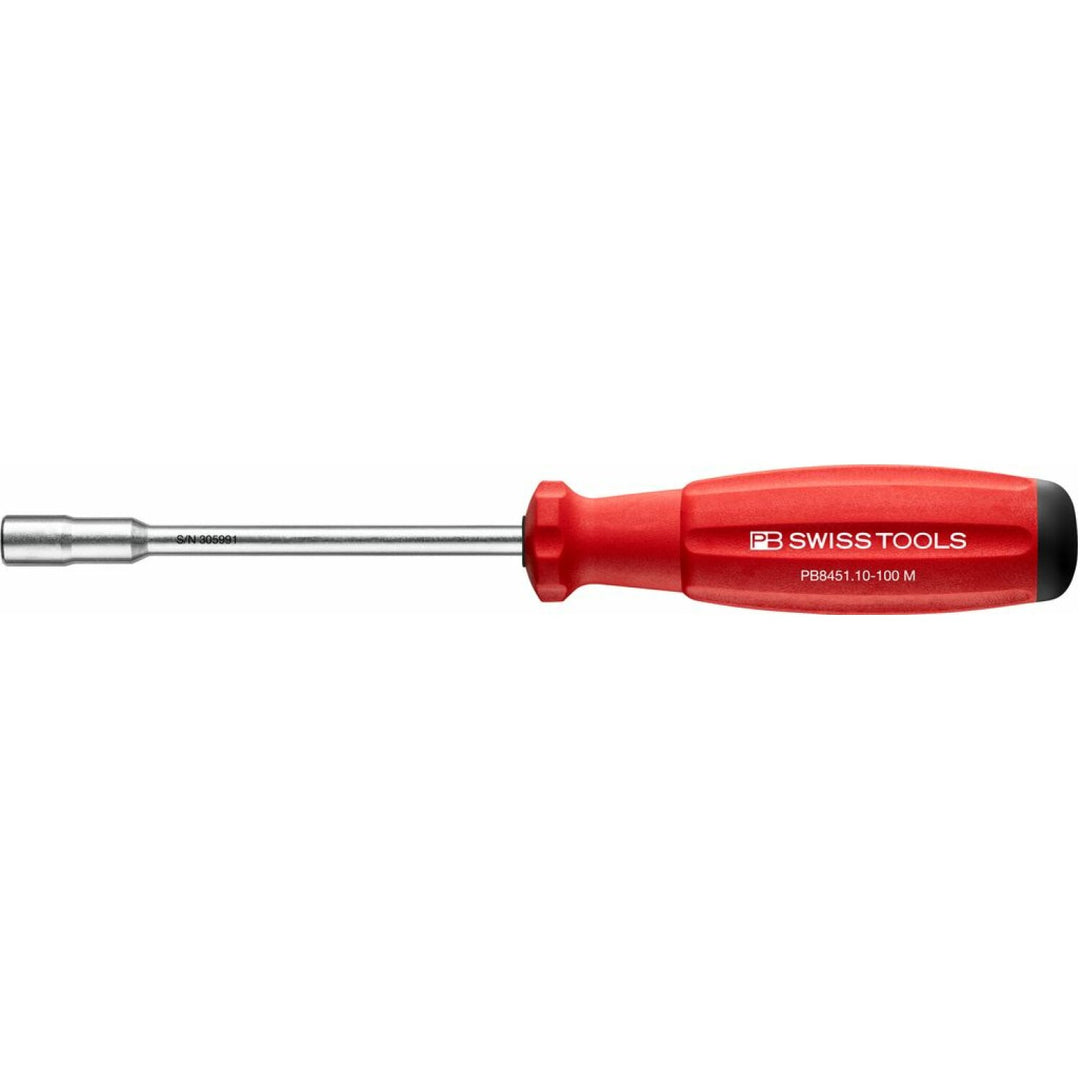 PB Swiss Tools PB 8451.10-100 M SwissGrip Universal Bit Holder, for Precision C 6.3 and E 6.3 (1/4”)Bits