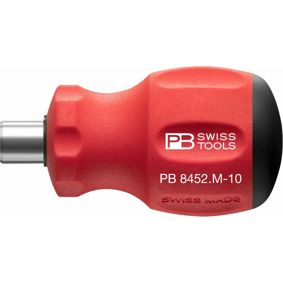 PB Swiss PB 8452.M-10 SwissGrip Stubby universal Bit Holder, 65 mm