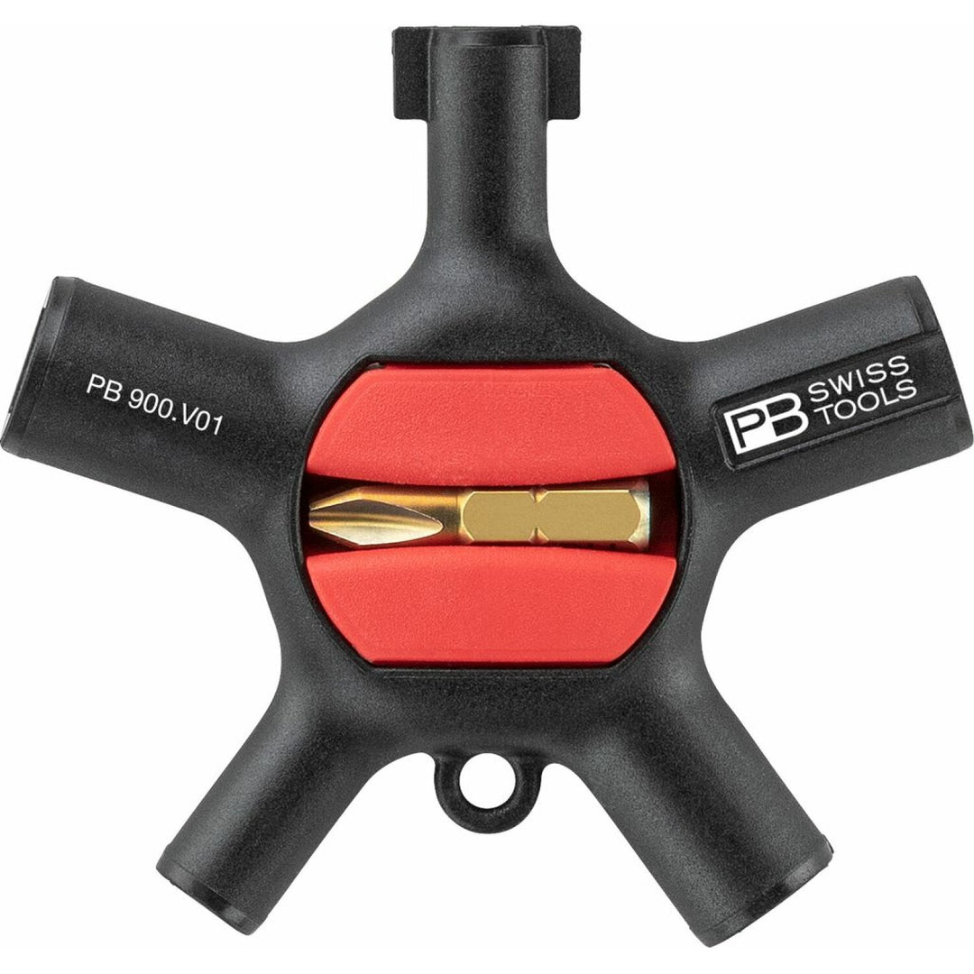 PB Swiss PB 900.V01  Universal Cabinet Key with Bit Holder