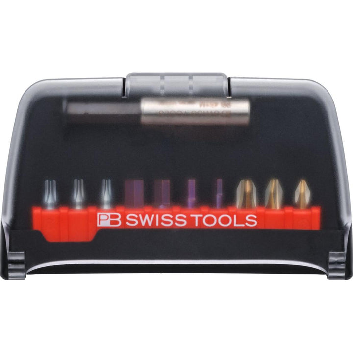 PB Swiss Tools PB C6.985 PrecisionBit, Design C 6.3 (1/4”), Set in BitCase, with Belt-Clip