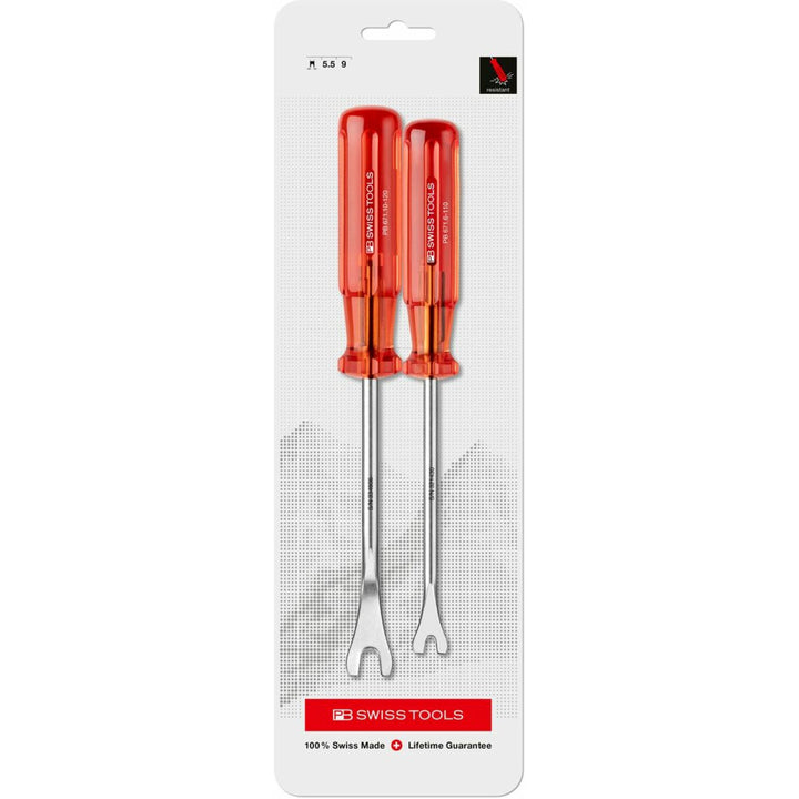 PB Swiss Tools PB 671.CN Clip Clamp Tool Classic Handle 2 Pcs