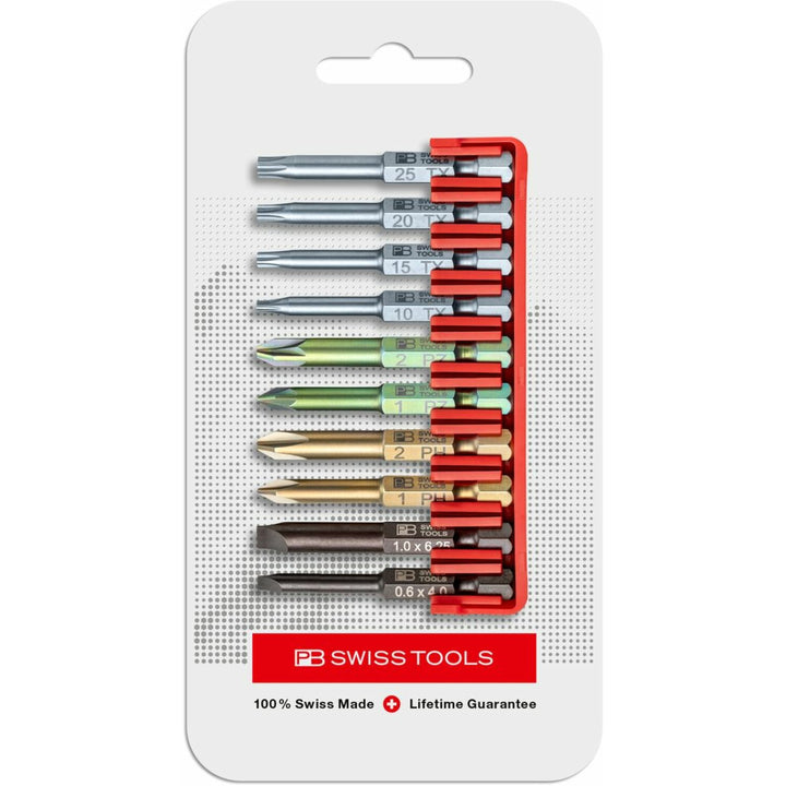 PB Swiss Tools PB E6.702 CN 10 PrecisionBits E6, in BitBlock