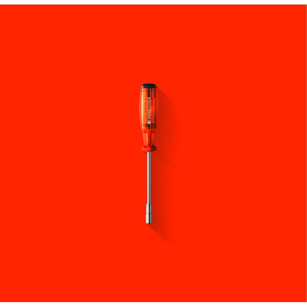 PB Swiss PB 6465.Red Bit Holding Screwdriver with Magazine, Slotted, Phillips, TORX®, 9 Pcs