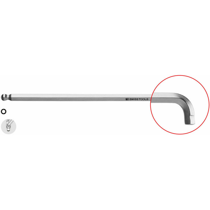 PB Swiss Tools PB 2222.L 8 90°–100° Key L-Wrenches, Hex