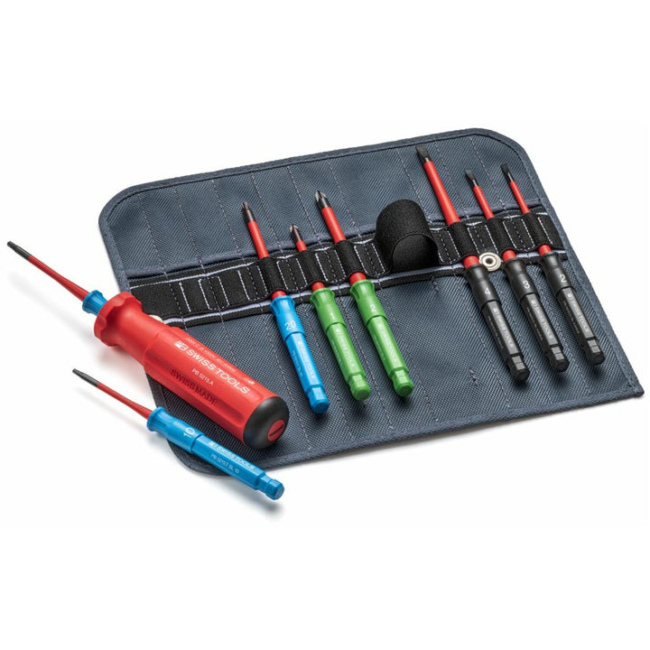 PB Swiss Tools PB 5218.SU Classic VDE Slim Screwdriver Set