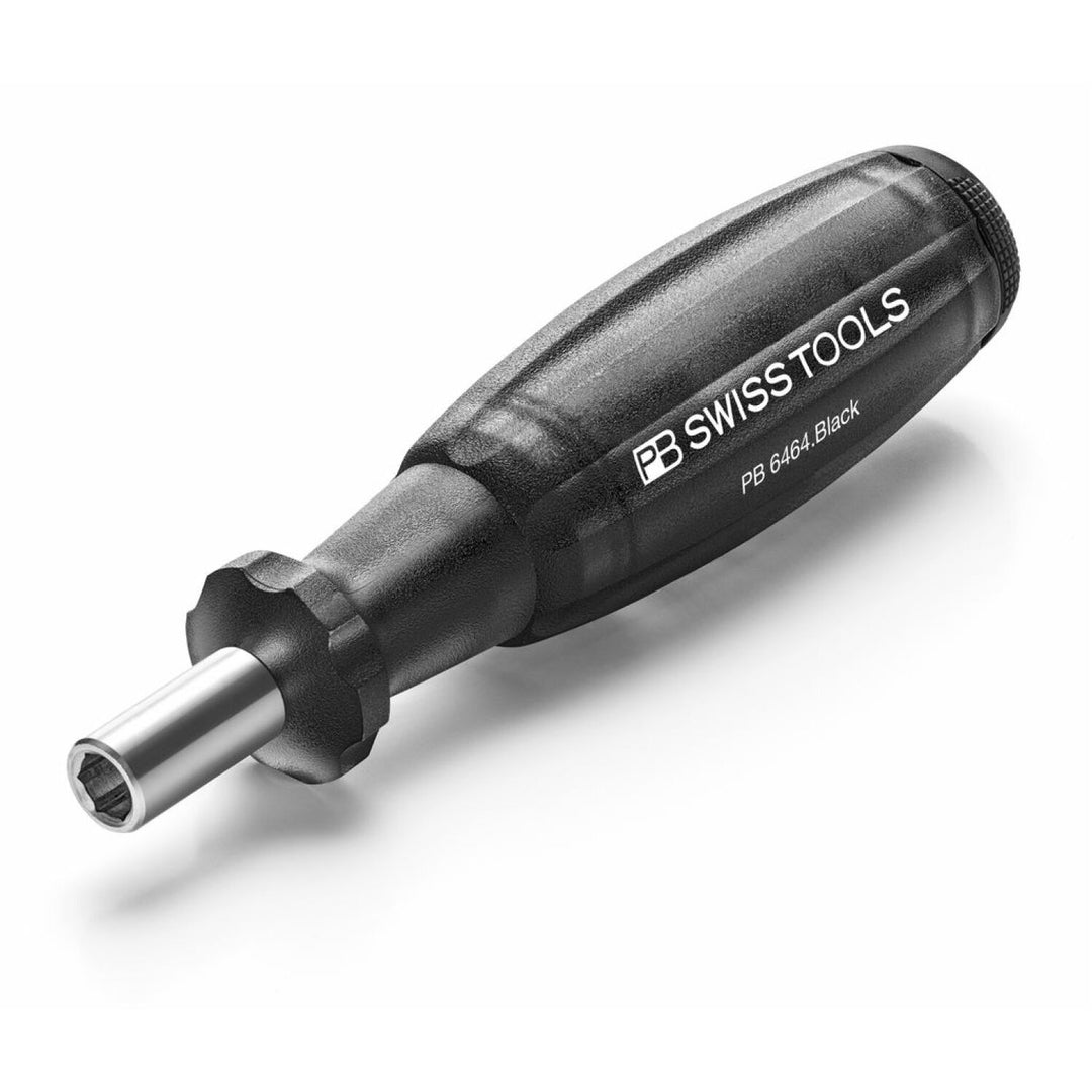 PB Swiss PB 6464.Black Bit Holding Screwdriver with Magazine, Slotted, Phillips, TORX®, 9 Pcs