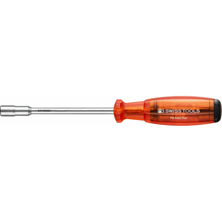 PB Swiss PB 6465.Red CBB Bit Holding Screwdriver with Magazine, Slotted, Phillips, TORX®, 9 Pcs