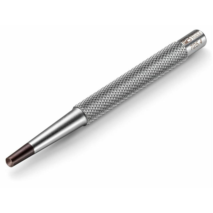 PB Swiss Tools PB 725.4 Knurled Nail Punches w/ Concave Tip, 4 mm