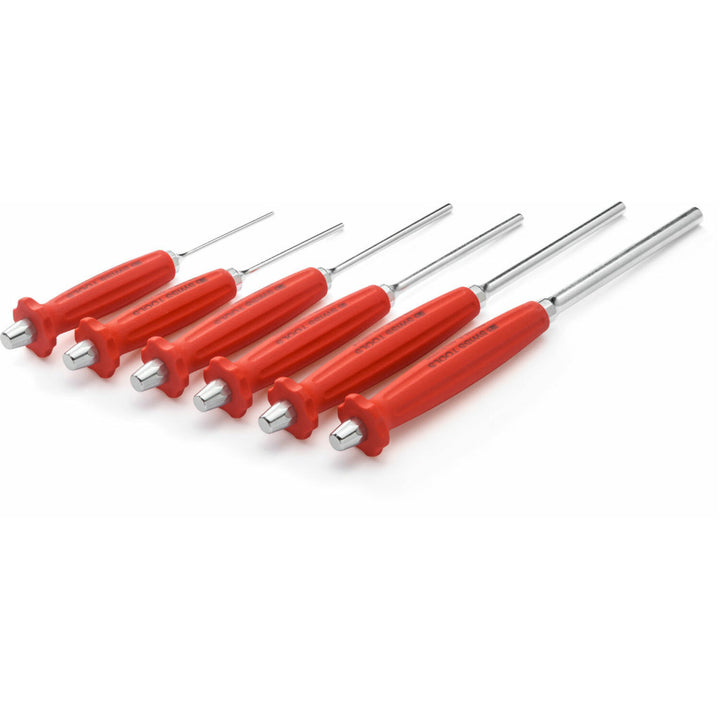 PB Swiss Tools PB 758.SET Grip Parallel Pin Punch Set, 6 pcs