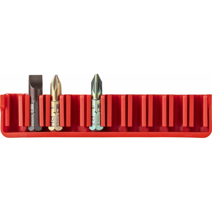 PB Swiss Tools PB 971.C6 and E6 Bitblock, Empty, For 10 Bits, C6 Or E6