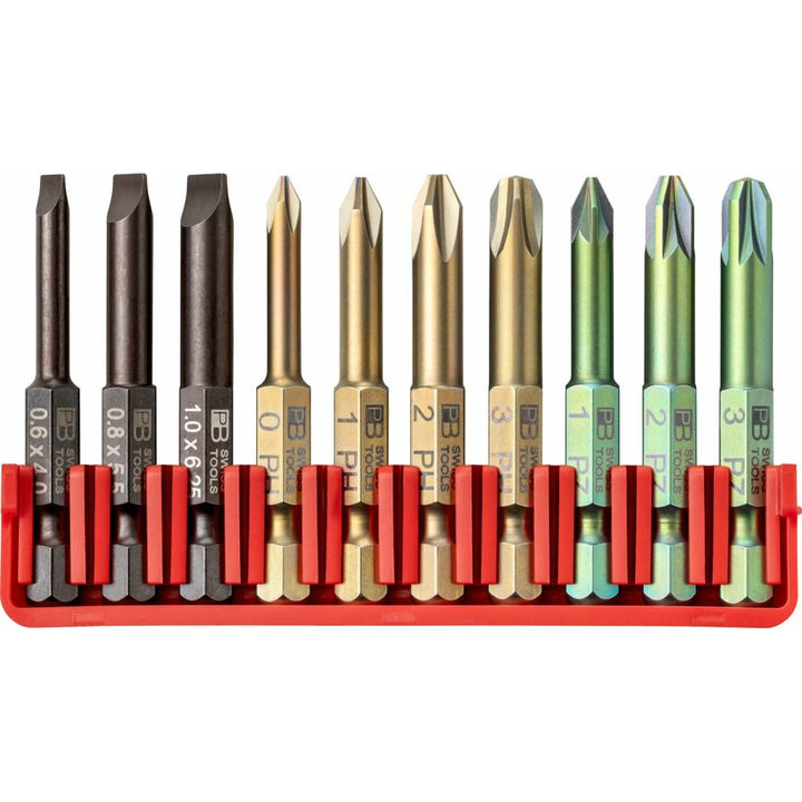 PB Swiss Tools PB E6.701 CN 10 PrecisionBits E6, in BitBlock