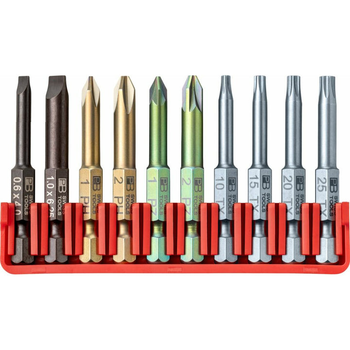 PB Swiss Tools PB E6.702 CN 10 PrecisionBits E6, in BitBlock