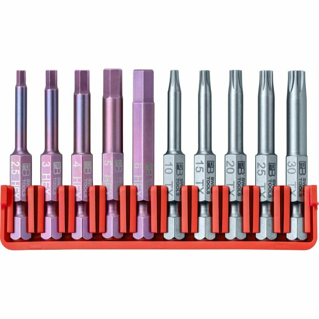 PB Swiss Tools PB E6.704 CN 10 PrecisionBits E6, in BitBlock