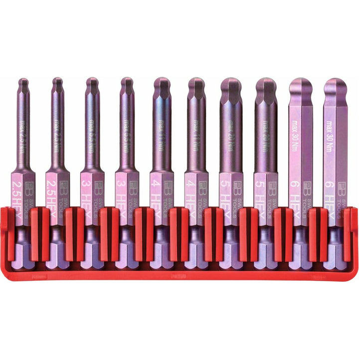 PB Swiss Tools PB E6.715 CN 10 PrecisionBits E6, in BitBlock