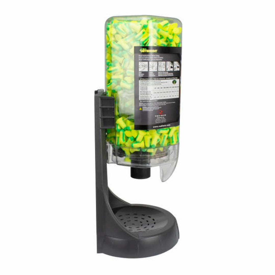 Radians FPD-500L34 Refillable Dispenser with Deterrent FP34 Plugs - 500 Pair