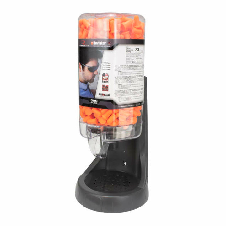 Radians FPD-500L80 Refillable Dispenser with Deviator FP80 Plugs - 500 Pair