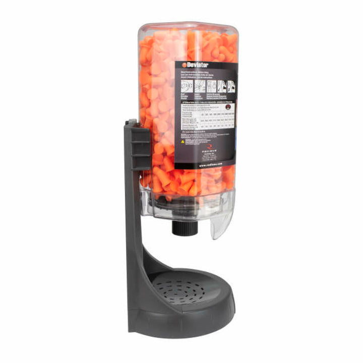 Radians FPD-500L80 Refillable Dispenser with Deviator FP80 Plugs - 500 Pair