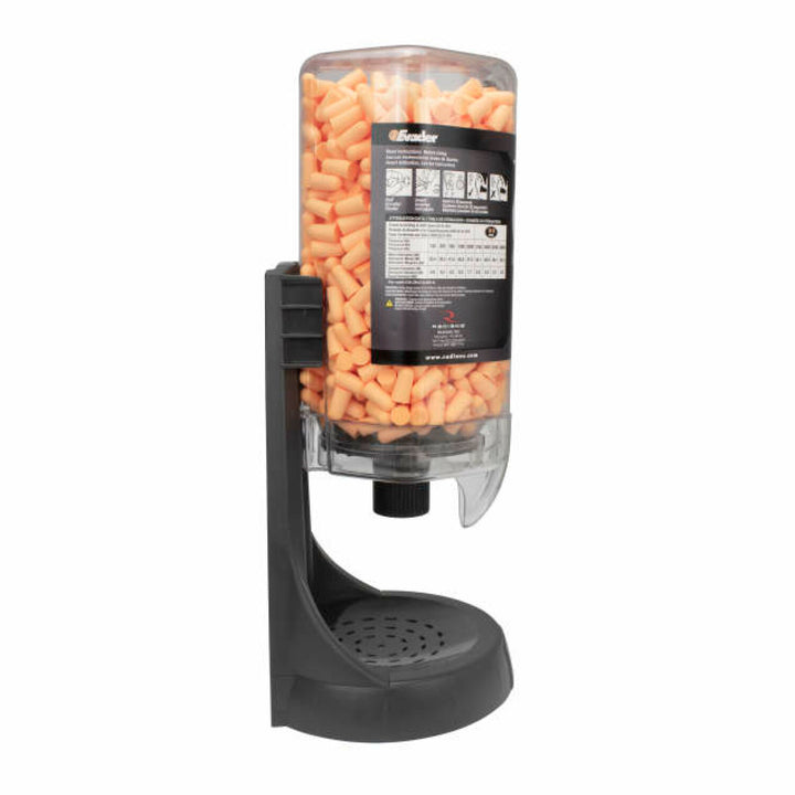 Radians FPD-500L94 Refillable Dispenser with EVADER FP94 Plugs - 500 Pair