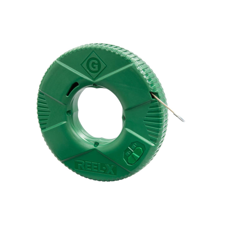 Greenlee FTXS-100W 100' REEL-X 1/4" Steel Fish Tape