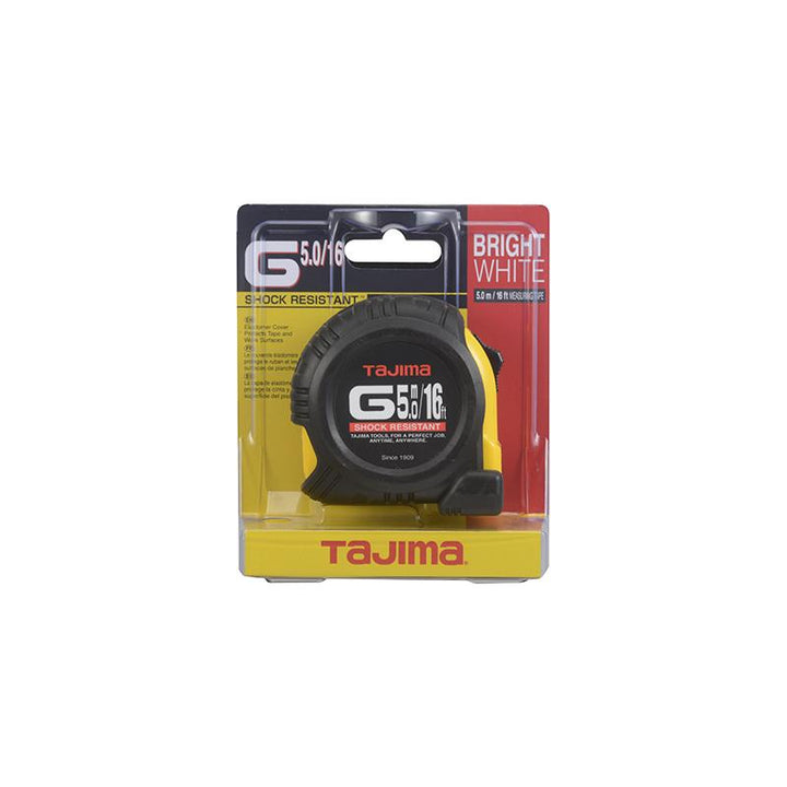 Tajima G-16/5MBW G-Series, standard & metric scale 16 ft. / 5m x 1 inch steel blade