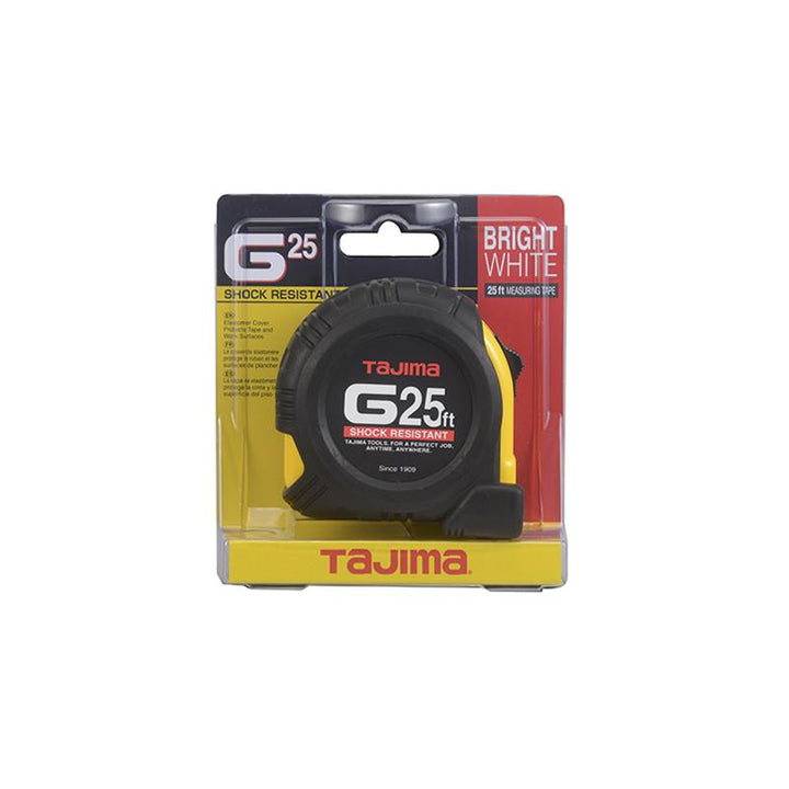 Tajima Tools G-25BW G-Series, Standard Scale 25 ft. x 1 inch Steel Blade