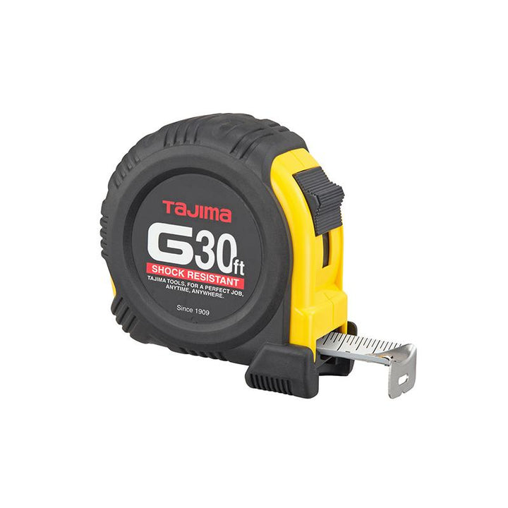 Tajima Tools G-30BW G-Series, Standard Scale 30 ft. x 1 inch Steel Blade