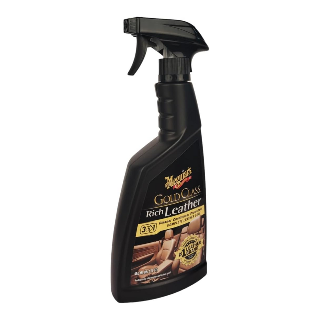 Meguiar's G10916 Gold Class Rich Leather Spray, 15.2 oz