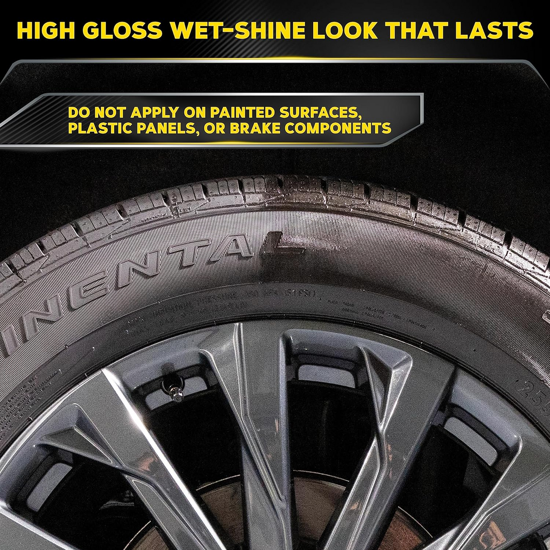 Meguiar's G12024 Hot Shine Tire Spray, 24 oz