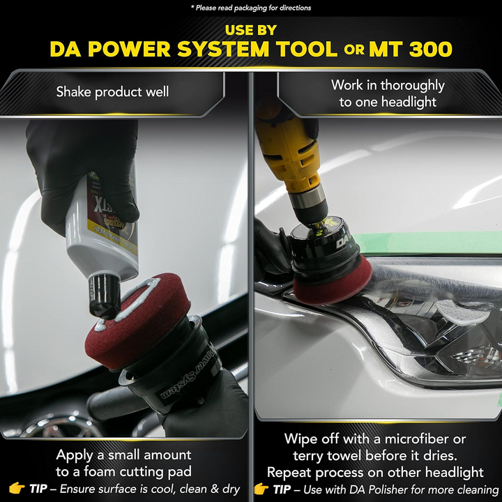 Meguiar's G12310 PlastX Liquid Clear Plastic Cleaner & Polish, 10 oz