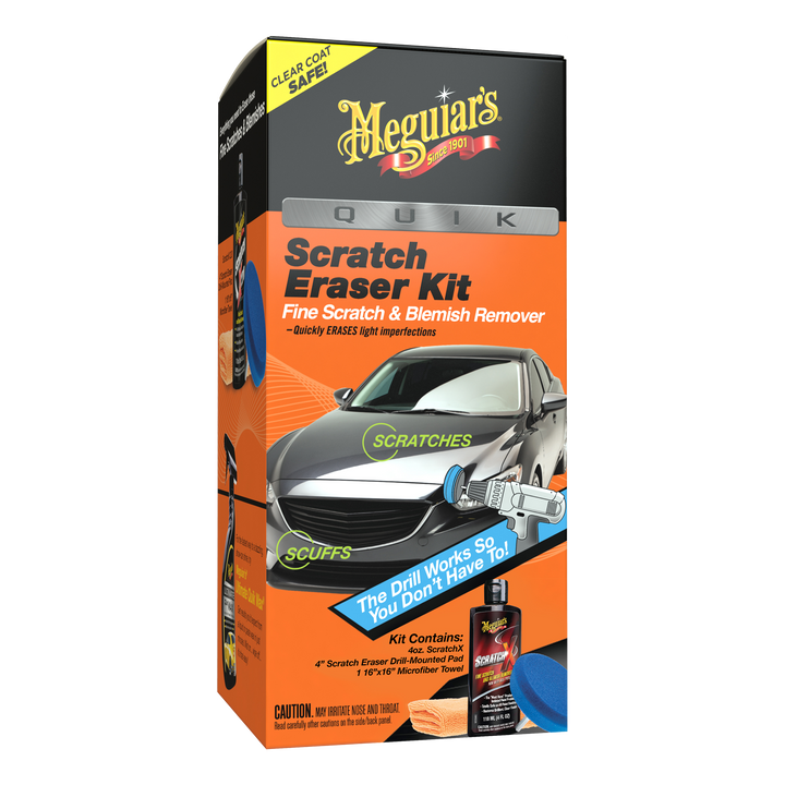Meguiar's G190200 Quik Scratch Eraser Kit