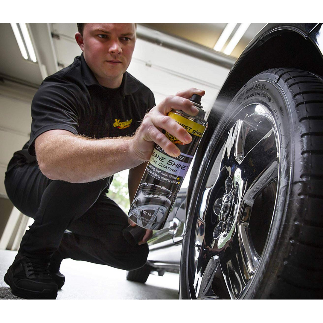Meguiar's G190315 Ultimate Insane Shine Tire Coating, 15 .oz