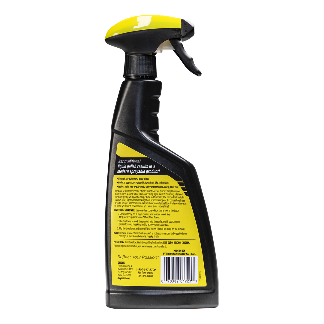 Meguiar's G230316 Ultimate Insane Shine Paint Glosser, 16 .oz