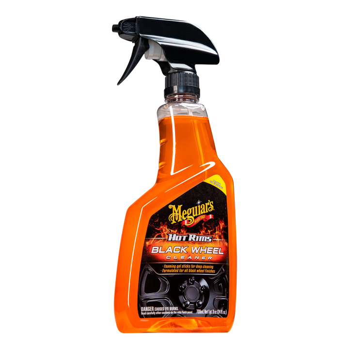 Meguiar's G230524 Hot Rims Black Wheel Cleaner, 24 .oz