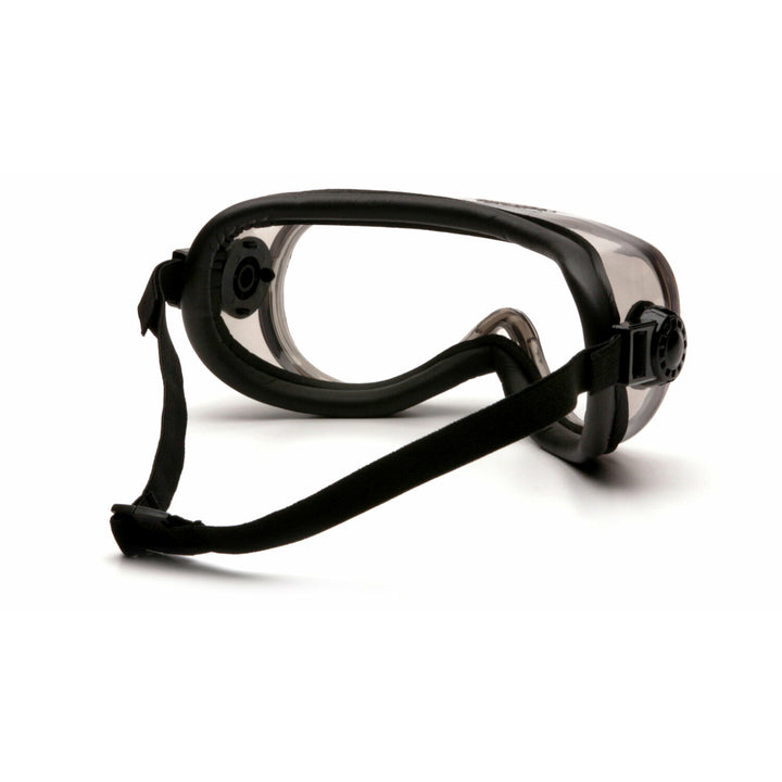Pyramex G404T Goggles - Clear H2X Anti-Fog Top Shelf Chemical Splash Goggle with Foam Padding