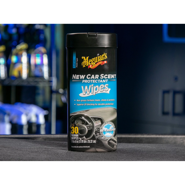 Meguiar's G4200 New Car Scent Protectant Wipes