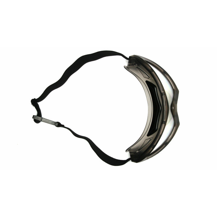 Pyramex G504DT Capstone - Direct/Indirect-Gray Frame/Clear Anti-Fog Dual Lens