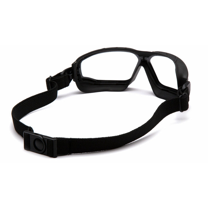 Pyramex GB10010TM Clear H2MAX Anti-Fog Lens with Black Strap