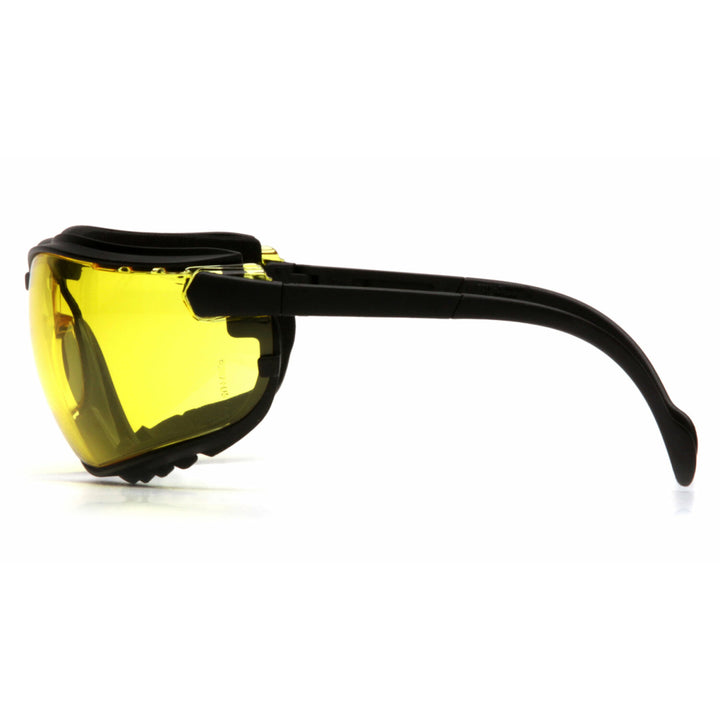 Pyramex GB1830ST Pyramex Safety - V2G - Black Frame/Amber Anti-Fog Lens