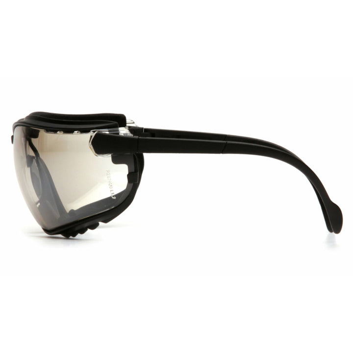 Pyramex GB1880ST V2G - Black Frame/Indoor/Outdoor Mirror Anti-Fog Lens