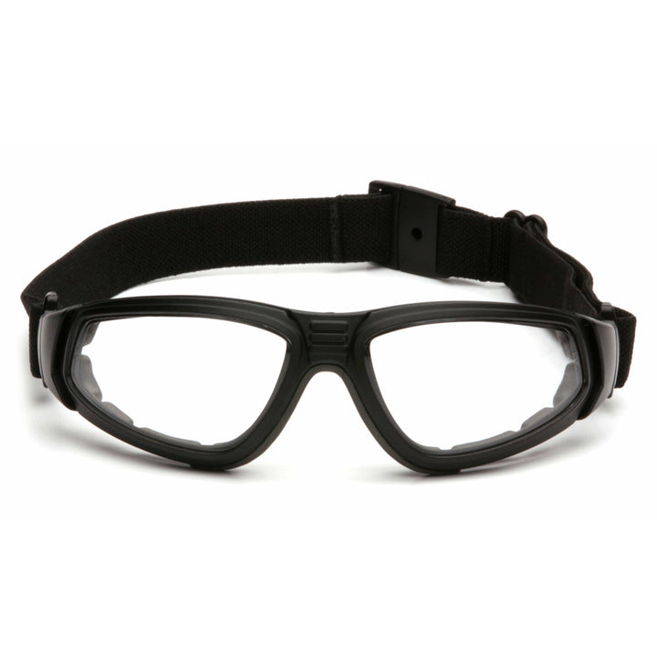 Pyramex GB4010STM XSG - Black Frame/Clear Anti-Fog Lens