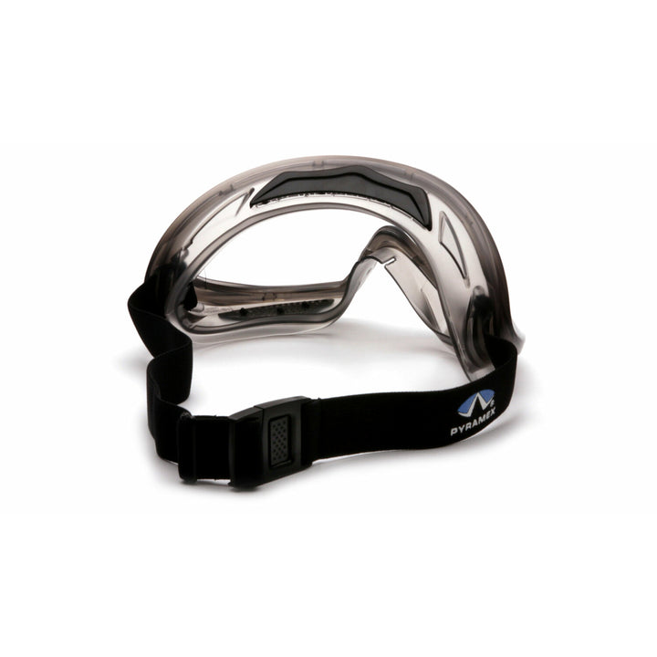 Pyramex GG504TM Capstone - Direct/Indirect-Gray Frame/Clear H2MAX Anti-Fog Lens