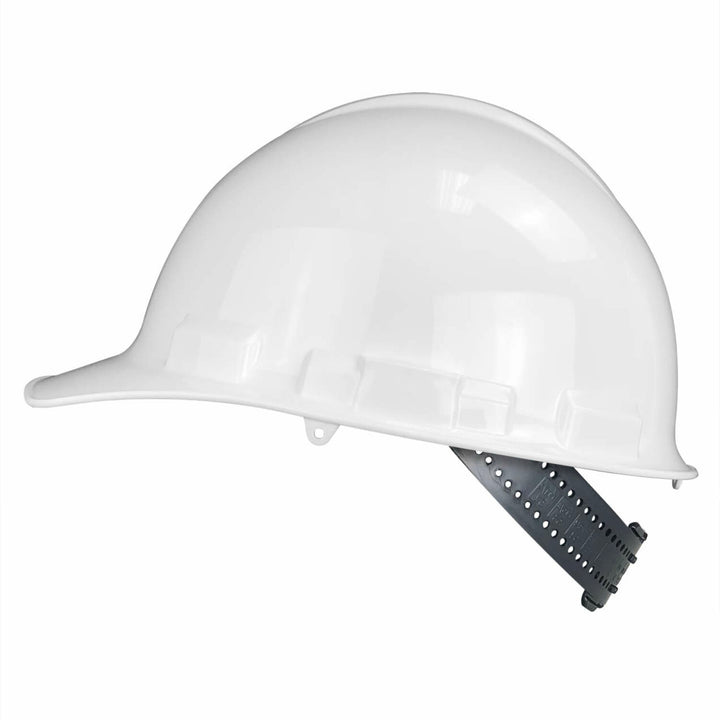 Radians GHP6-WHITE Granite Cap Style 6 Point Pinlock Hard Hat - White
