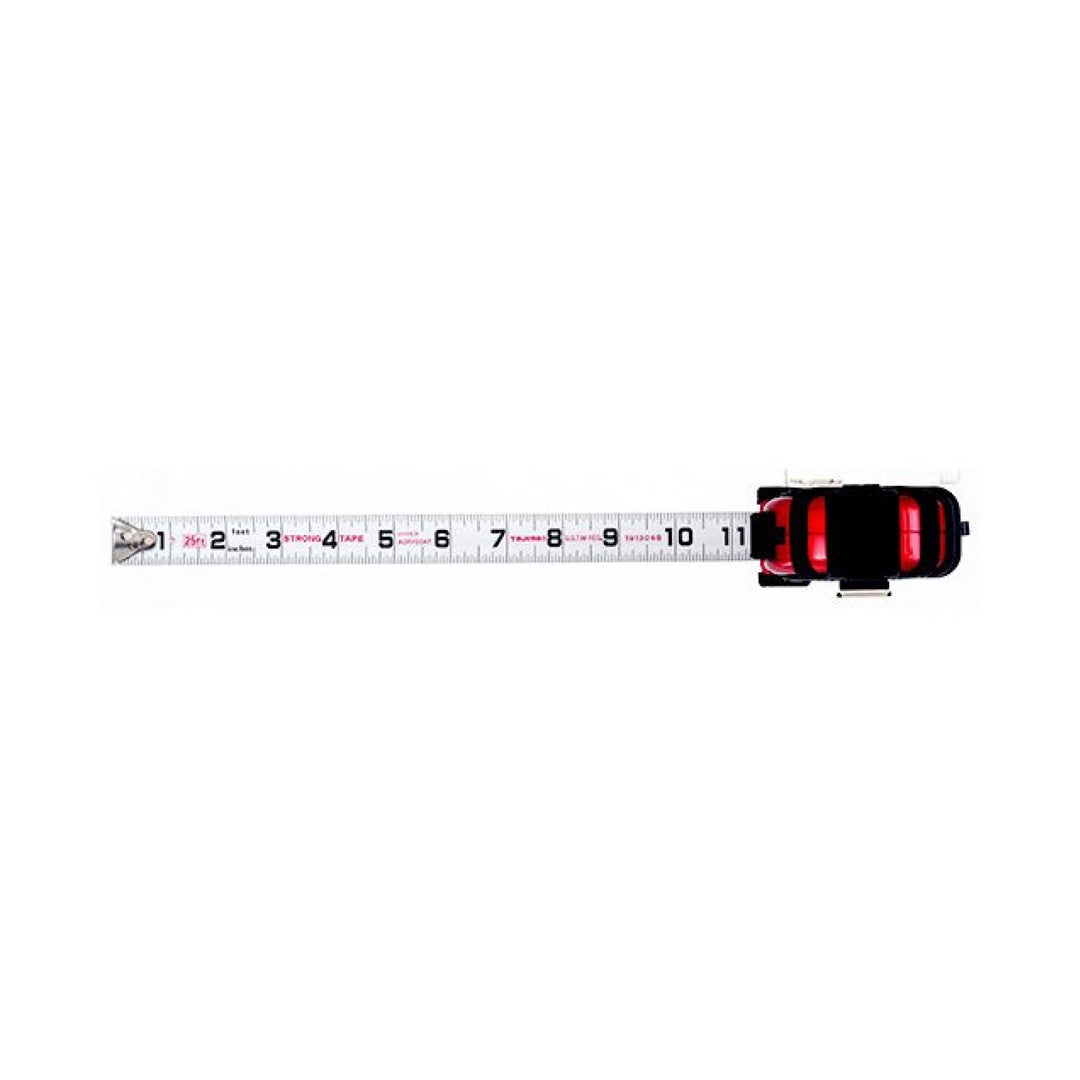 Tajima Tools GS-C25BW GS-Lock Measuring Tape with Compatible Clip, 25 ft x 1 in