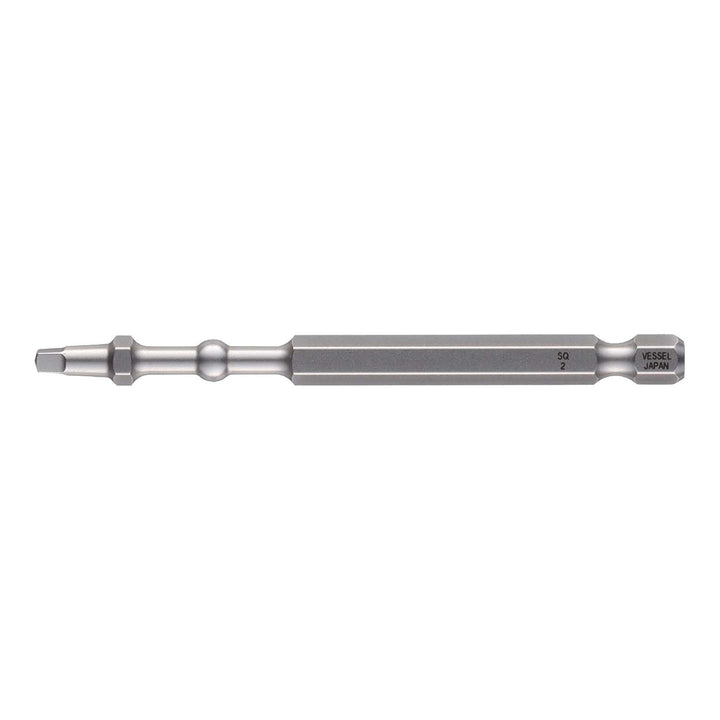 Vessel Tools IBSQ290P2 IMPACT BALL Torsion Bit (SQ2 x 90 mm, 2 pcs.)