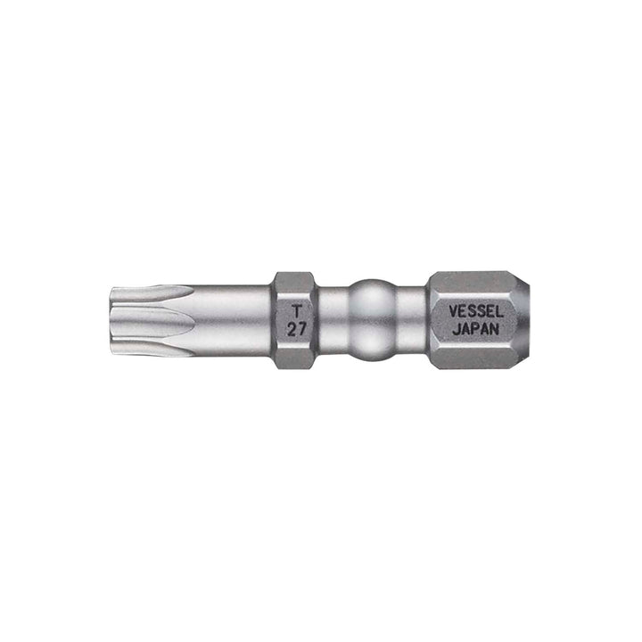 Vessel Tools IBTX2730P2 IMPACT BALL Torsion Bit (T27 x 30 mm, 2 pcs.)
